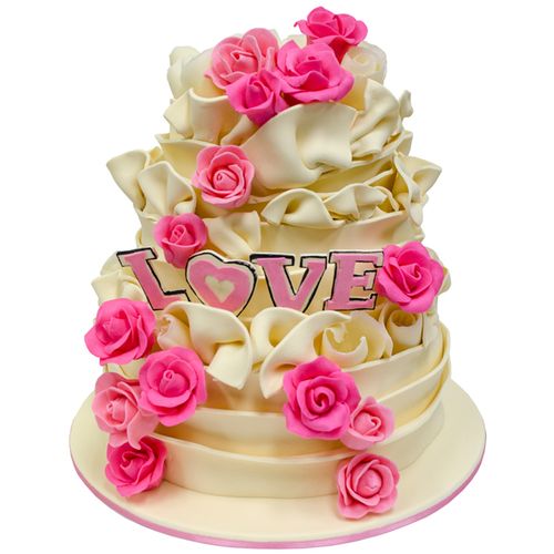 Vanilla Love Wedding Cake