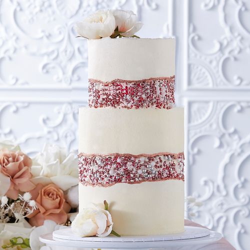 Fault Line Wedding Cake 