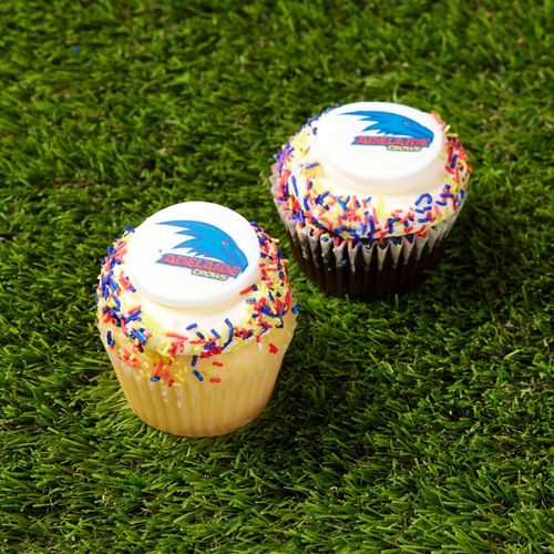 Adelaide Crows Cupcakes - Pack of Six