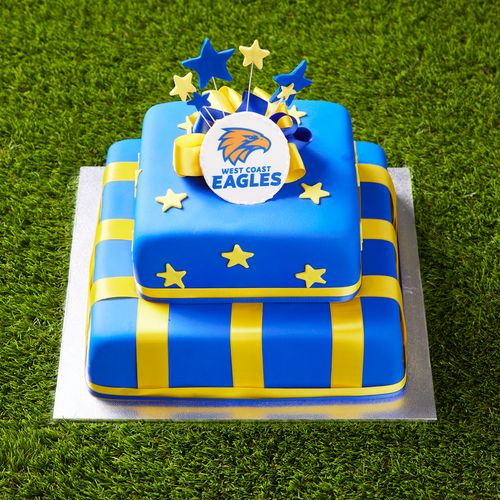 AFL Football Team Cake - Two Tiers