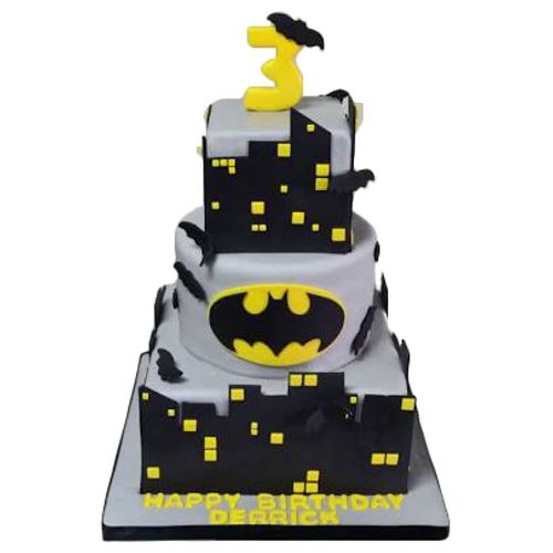 Batman Gotham City Birthday Cake