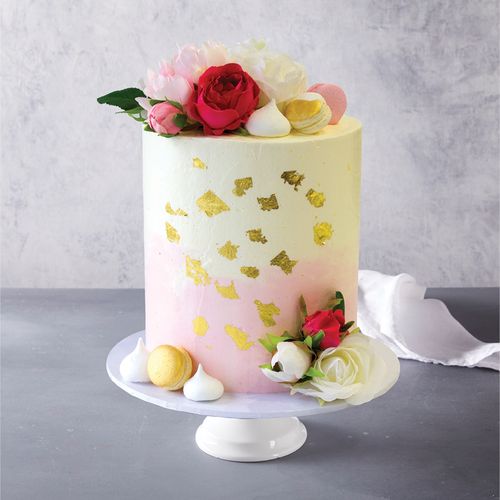 Pink & Gold Celebration Cake