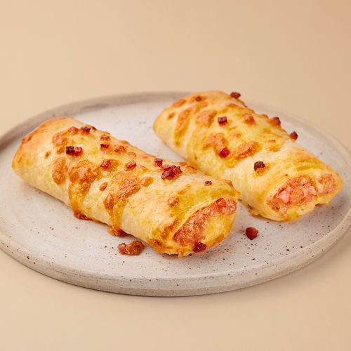 Cheese & Bacon Large Sausage Roll