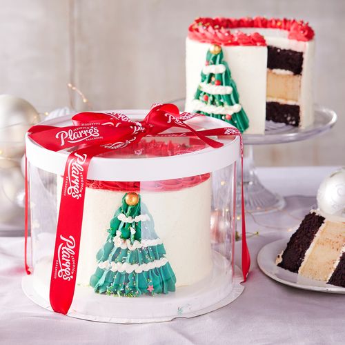 Christmas Layer Cake - Choc Vanilla