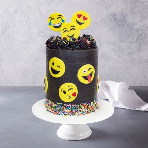 Crazy Emoji Celebration Cake 