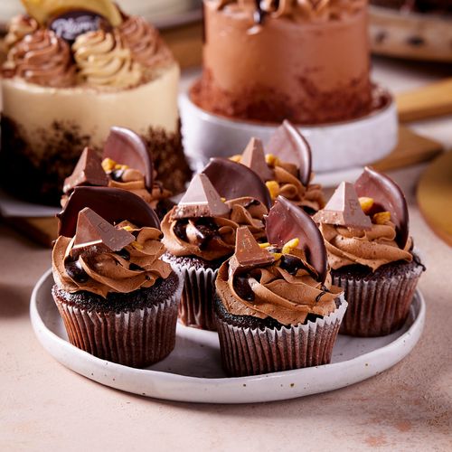 Chocolate Toblerone Cupcakes - Pack of Six 