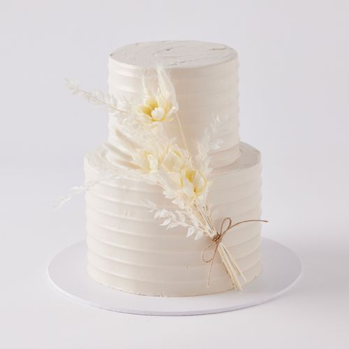 Rustic Love Wedding Cake