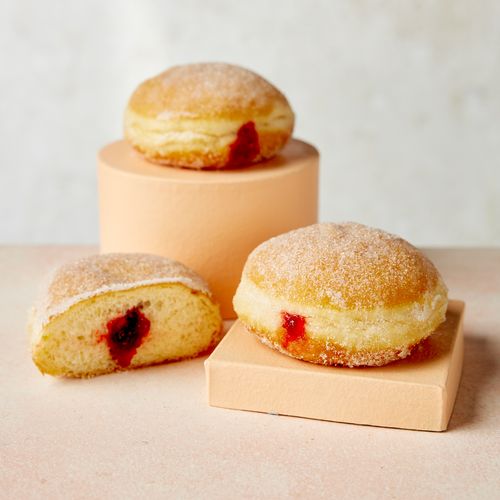 Classic Jam Donut - Pack of Six