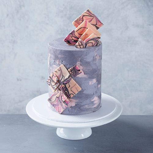 Marble Universe Celebration Cake