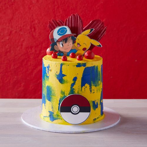 Pokemon Birthday Cake 