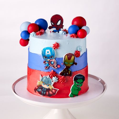 Baby Avengers Cake